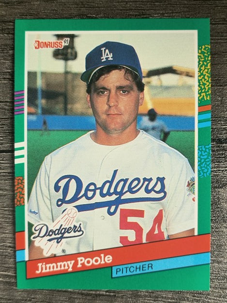 1991 Donruss #655 Jim Poole