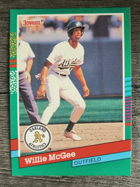 1991 Donruss #666 Willie McGee