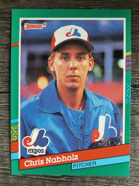 1991 Donruss #667 Chris Nabholz