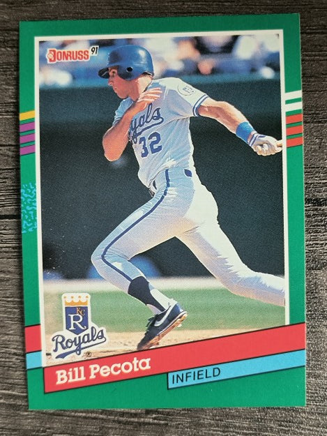 1991 Donruss #672 Bill Pecota
