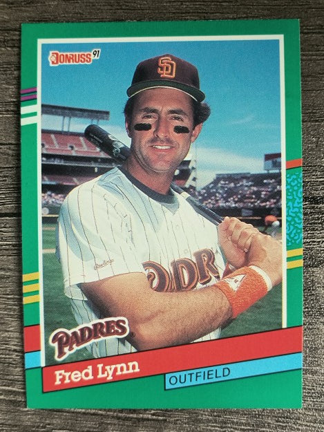 1991 Donruss #673 Fred Lynn
