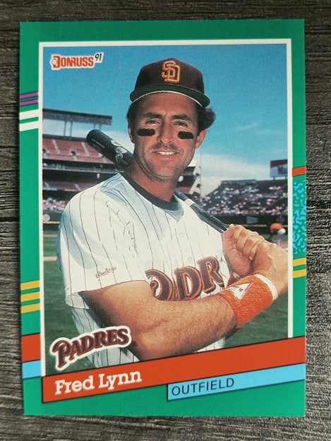 1991 Donruss #673 Fred Lynn