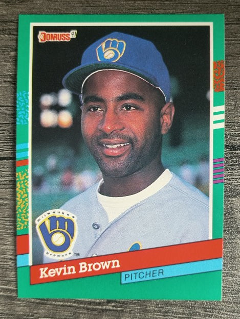1991 Donruss #674 Kevin D. Brown