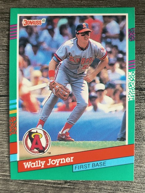 1991 Donruss #677 Wally Joyner