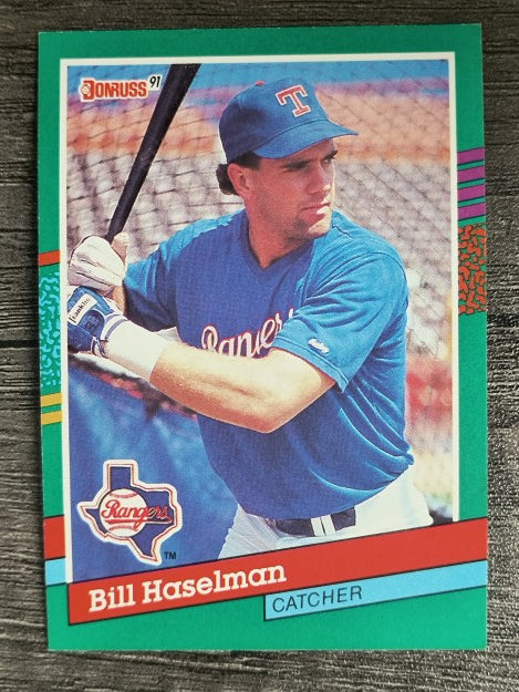 1991 Donruss #679 Bill Haselman RC