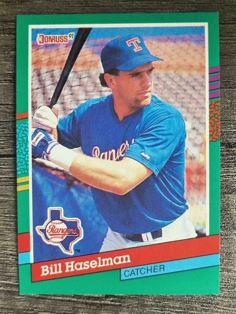 1991 Donruss #679 Bill Haselman RC