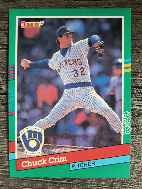 1991 Donruss #684 Chuck Crim