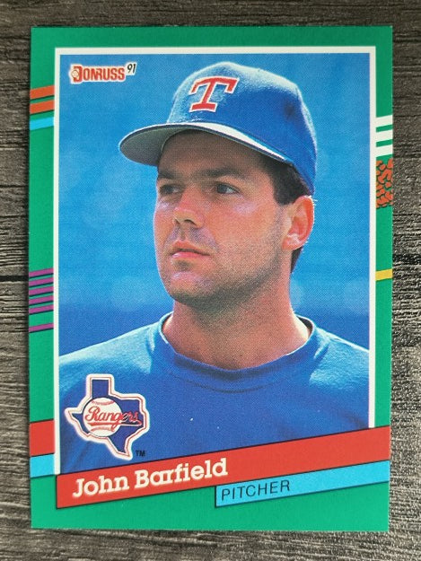 1991 Donruss #688 John Barfield