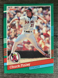 1991 Donruss #692 Chuck Finley