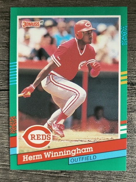 1991 Donruss #695 Herm Winningham