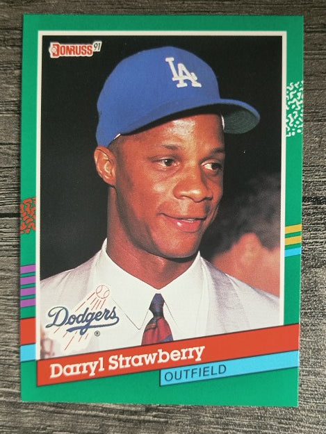 1991 Donruss #696 Darryl Strawberry