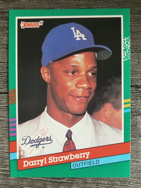 1991 Donruss #696 Darryl Strawberry
