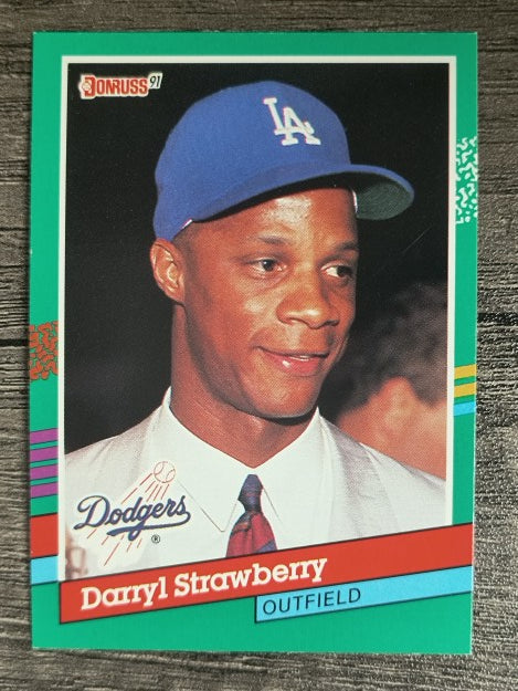 1991 Donruss #696 Darryl Strawberry