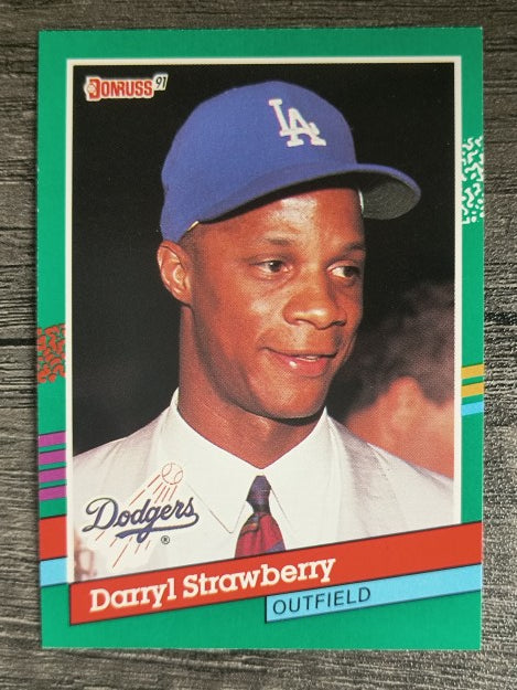 1991 Donruss #696 Darryl Strawberry