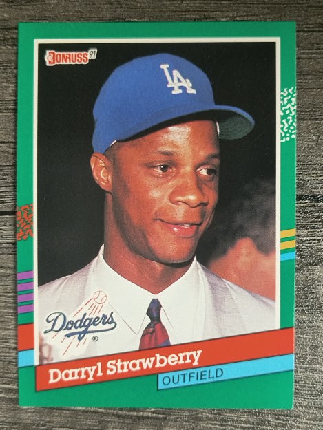 1991 Donruss #696 Darryl Strawberry