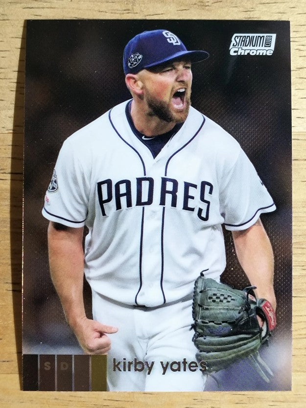 2020 Stadium Club Chrome #82 Kirby Yates