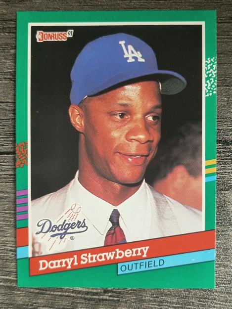 1991 Donruss #696 Darryl Strawberry