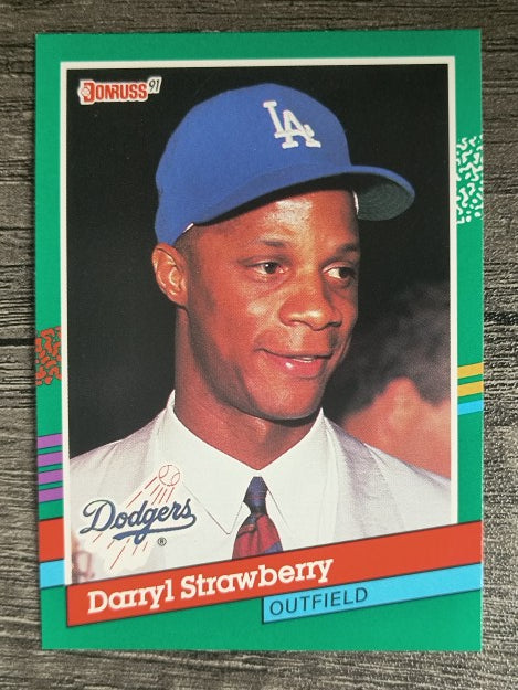 1991 Donruss #696 Darryl Strawberry