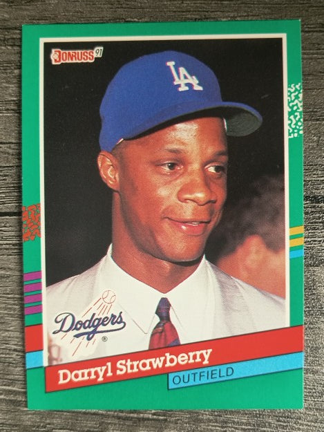 1991 Donruss #696 Darryl Strawberry