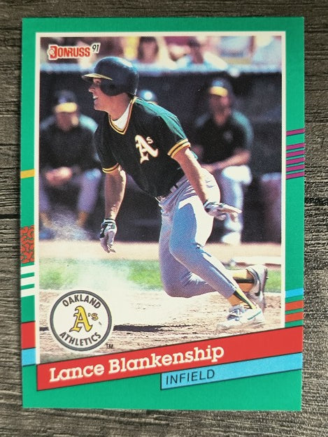 1991 Donruss #701 Lance Blankenship
