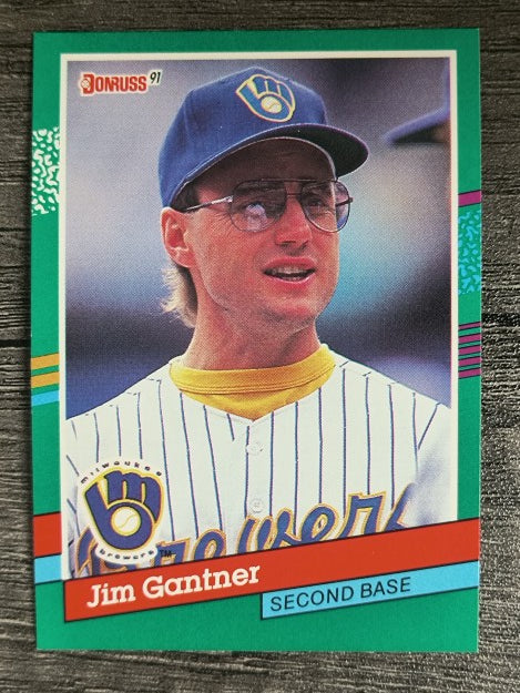 1991 Donruss #703 Jim Gantner