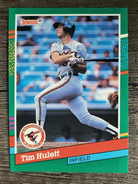 1991 Donruss #706 Tim Hulett