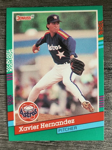 1991 Donruss #708 Xavier Hernandez