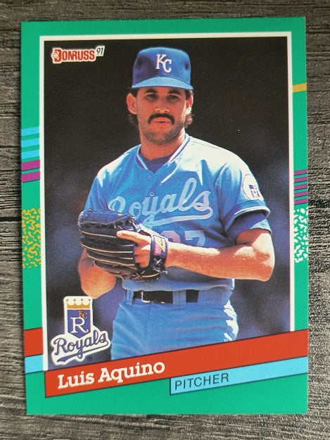1991 Donruss #718 Luis Aquino