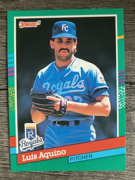 1991 Donruss #718 Luis Aquino