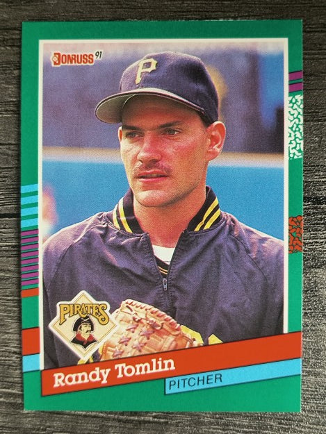 1991 Donruss #725 Randy Tomlin RC