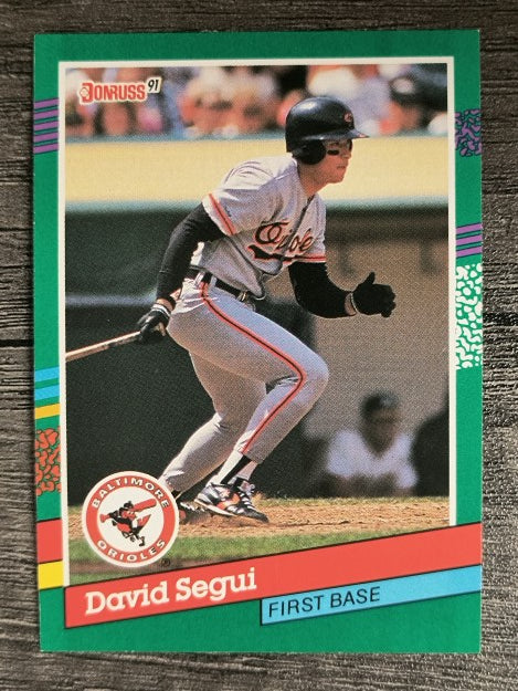 1991 Donruss #730 David Segui