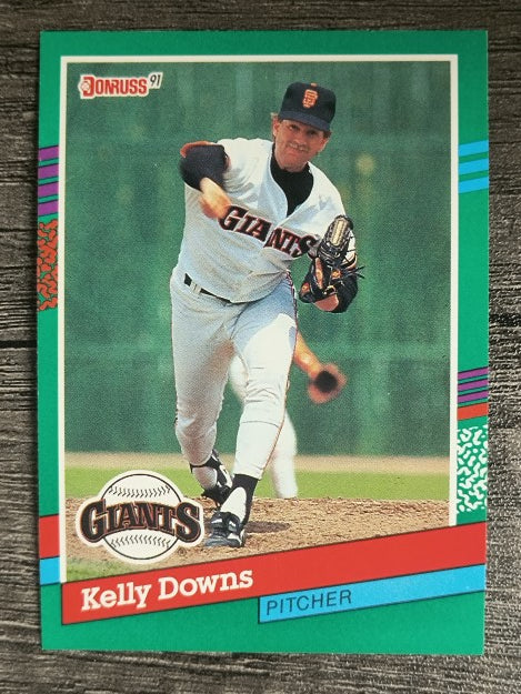 1991 Donruss #738 Kelly Downs