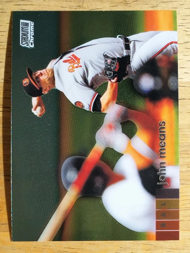 2020 Stadium Club Chrome #31 John Means