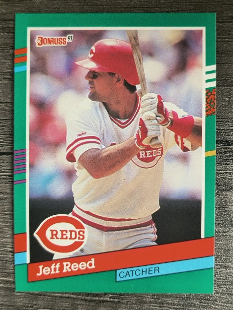 1991 Donruss #741 Jeff Reed