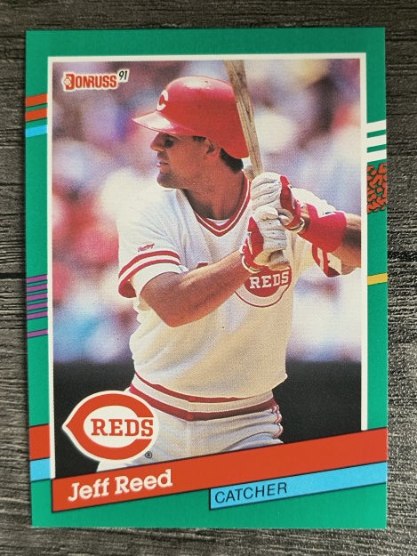 1991 Donruss #741 Jeff Reed
