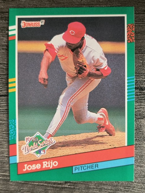 1991 Donruss #742 Jose Rijo WS