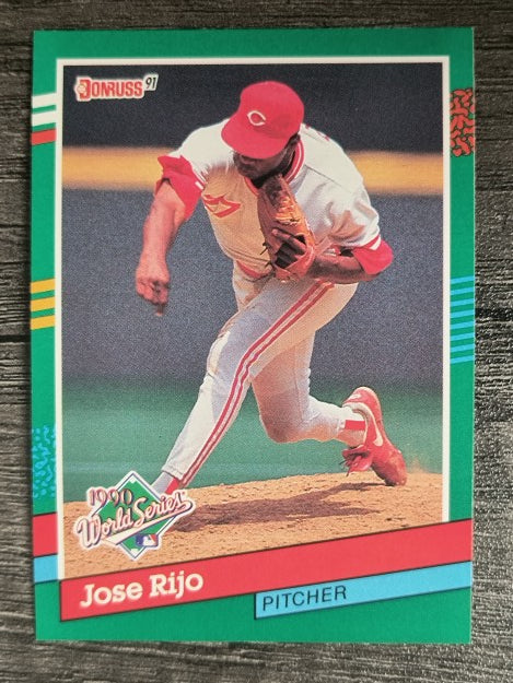 1991 Donruss #742 Jose Rijo WS