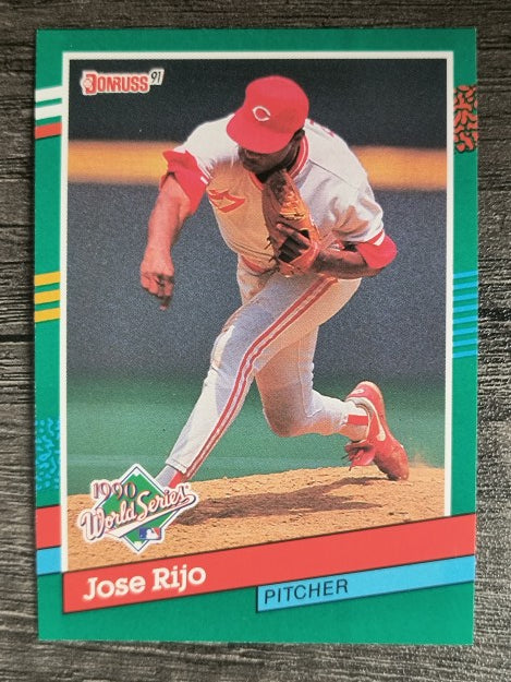 1991 Donruss #742 Jose Rijo WS