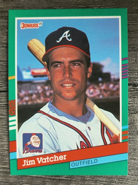 1991 Donruss #753 Jim Vatcher RC