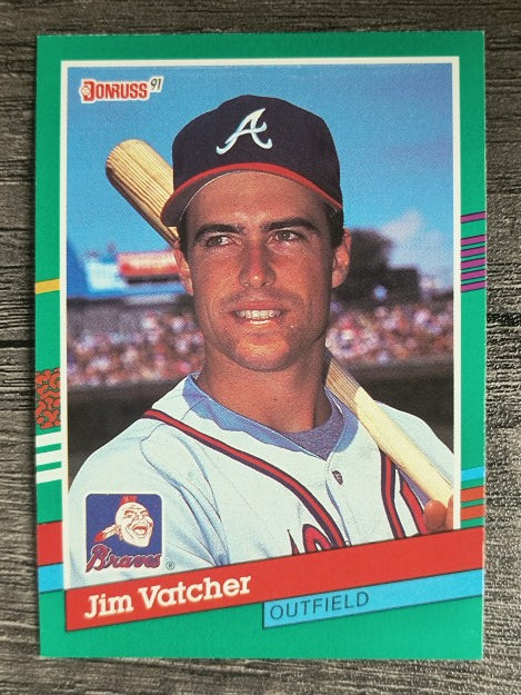 1991 Donruss #753 Jim Vatcher RC