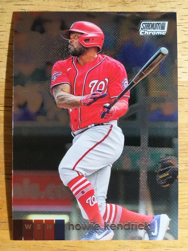 2020 Stadium Club Chrome #368 Howie Kendrick