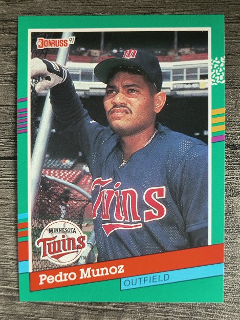 1991 Donruss #758 Pedro Munoz RC