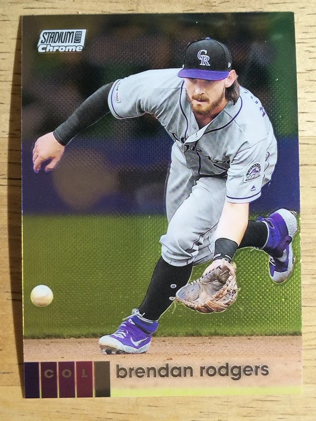 2020 Stadium Club Chrome #97 Brendan Rodgers