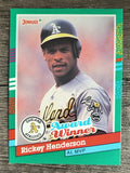 1991 Donruss #761 Rickey Henderson MVP