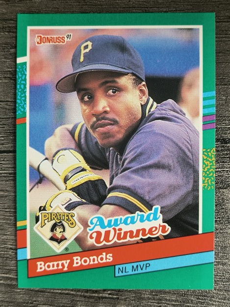 1991 Donruss #762 Barry Bonds MVP