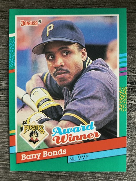 1991 Donruss #762 Barry Bonds MVP