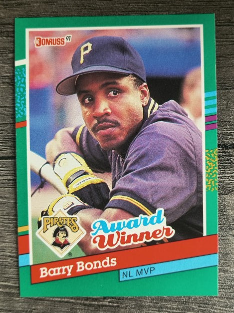1991 Donruss #762 Barry Bonds MVP