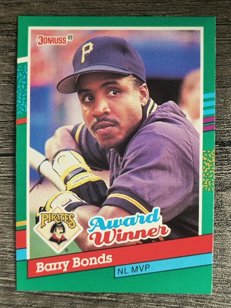 1991 Donruss #762 Barry Bonds MVP