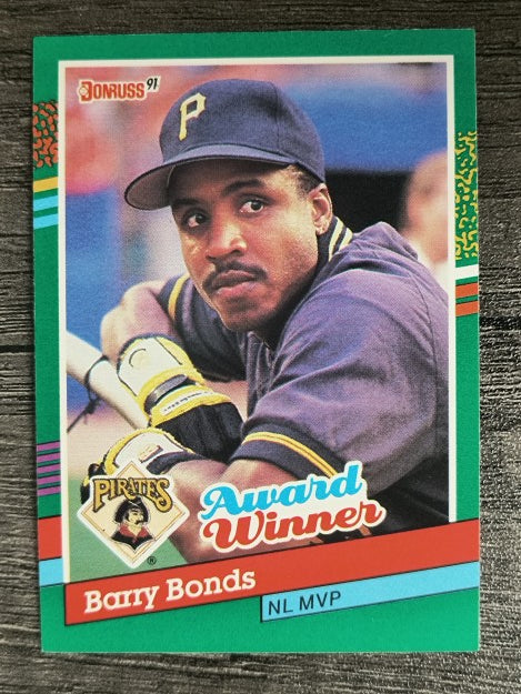1991 Donruss #762 Barry Bonds MVP