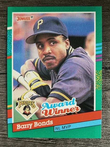 1991 Donruss #762 Barry Bonds MVP